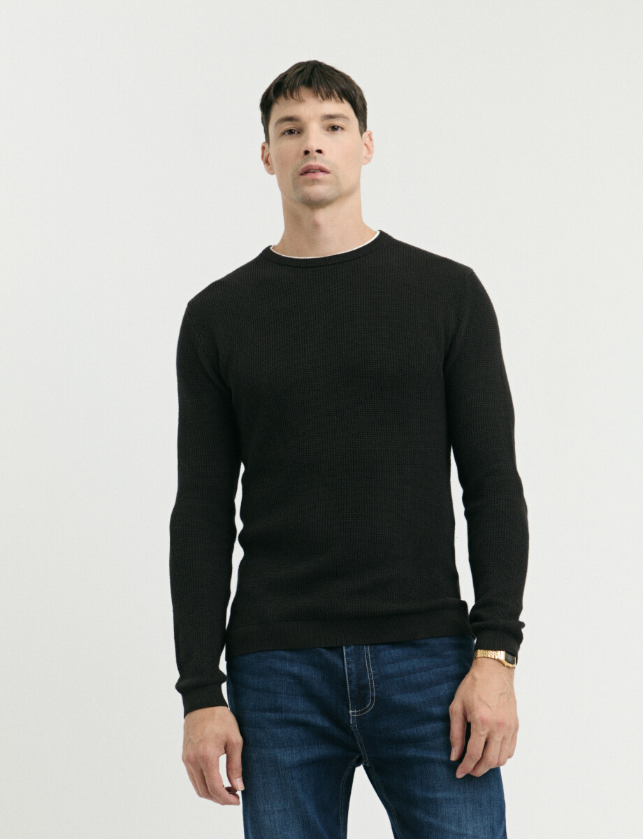470169 SWEATER FERAUD Negro