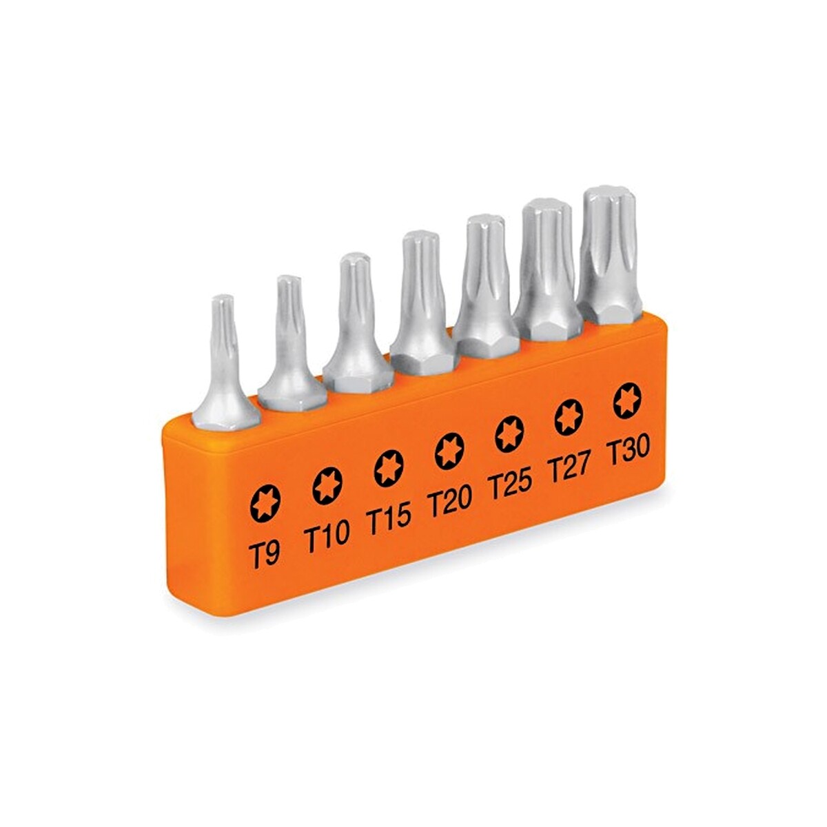 Juego puntas Torx 25mm 7pz TRUPER P715T 