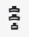 Broches Sets Acrilico Set De Broches - Negro