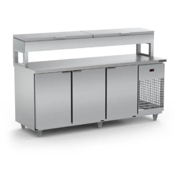Bajo mostrador refrigerado c/cubas 2.00 mts Refrimate Bajo mostrador refrigerado c/cubas 2.00 mts Refrimate