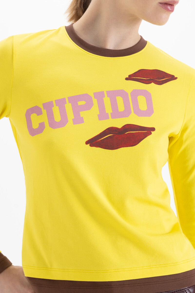 REMERA CUPIDO Amarillo