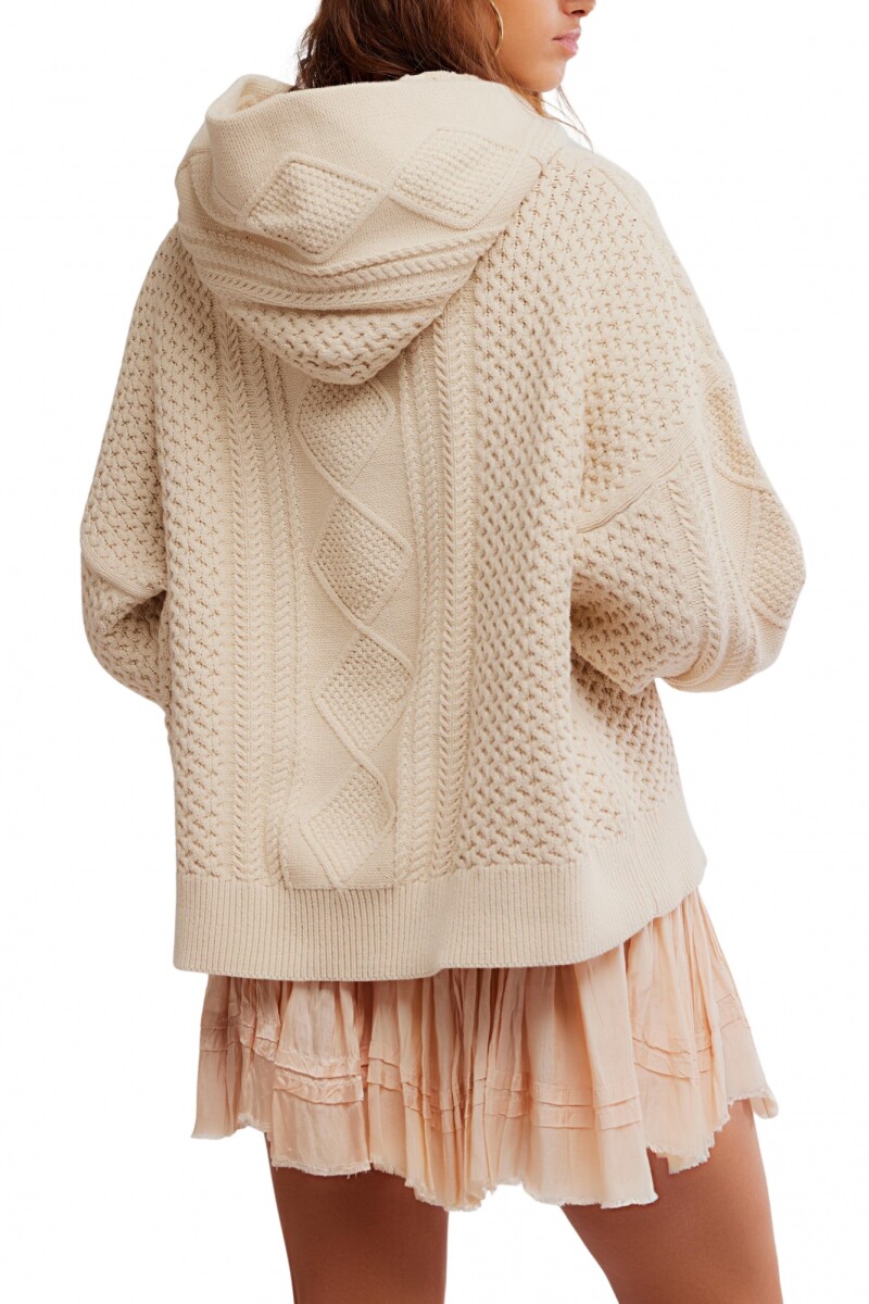 Hoodie Explorer Marfil