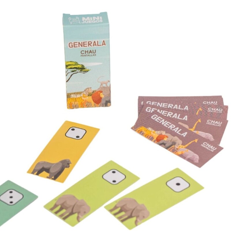 Mini Juegos 2 Generala Chau Pantallas MINI JUEGOS 2 CHAU PANTALLAS """"GENERALA""""