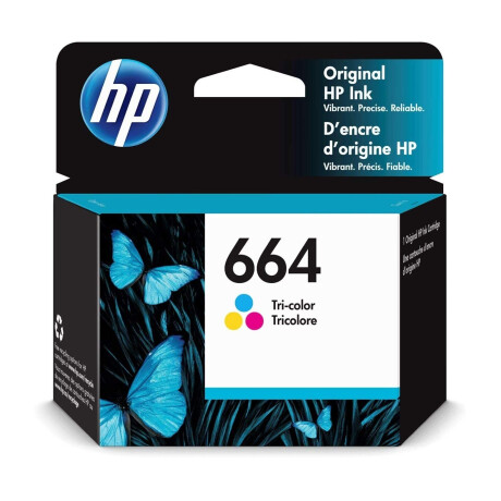Cartucho original de tinta Tri-color HP 664 Advantage 2204