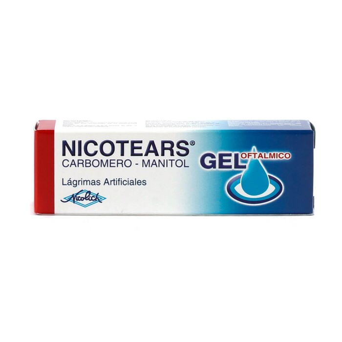 NICOTEARS GEL CJ X 5 GRAMOS única