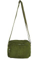 Morral con bolsillos verde