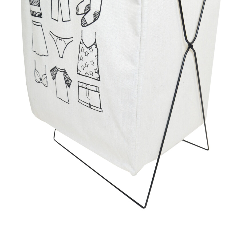 Cesto para ropa articulado BEIGE