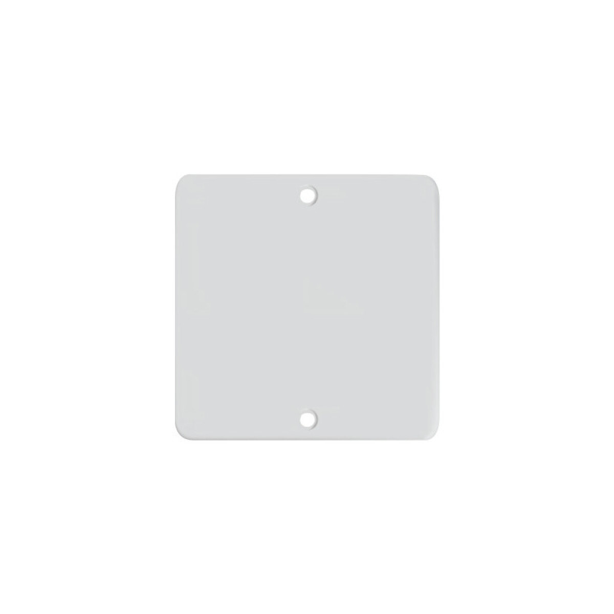 Tapa ciega 76x76mm blanca para caja Mini Reggio - M30926 
