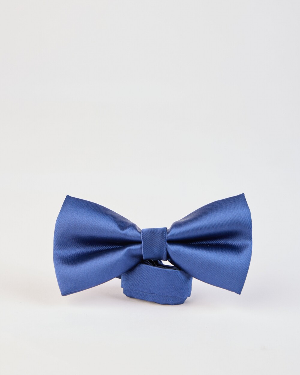 Moña Microfibra Azul Oscuro Satinado