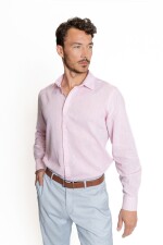 Camisa Lino-Cotton Guarnieri ROSA