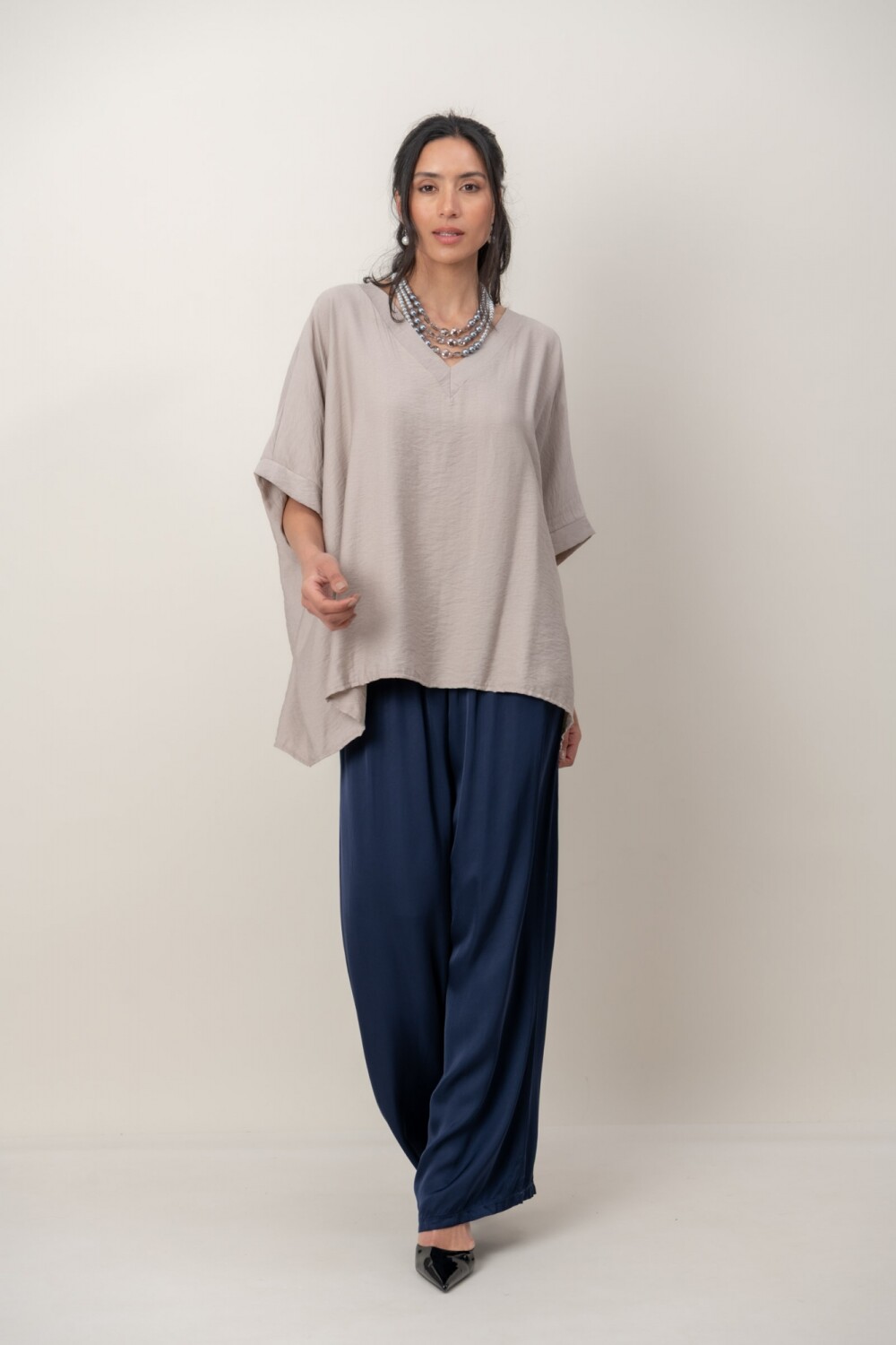 BLUSA EDEN Visón