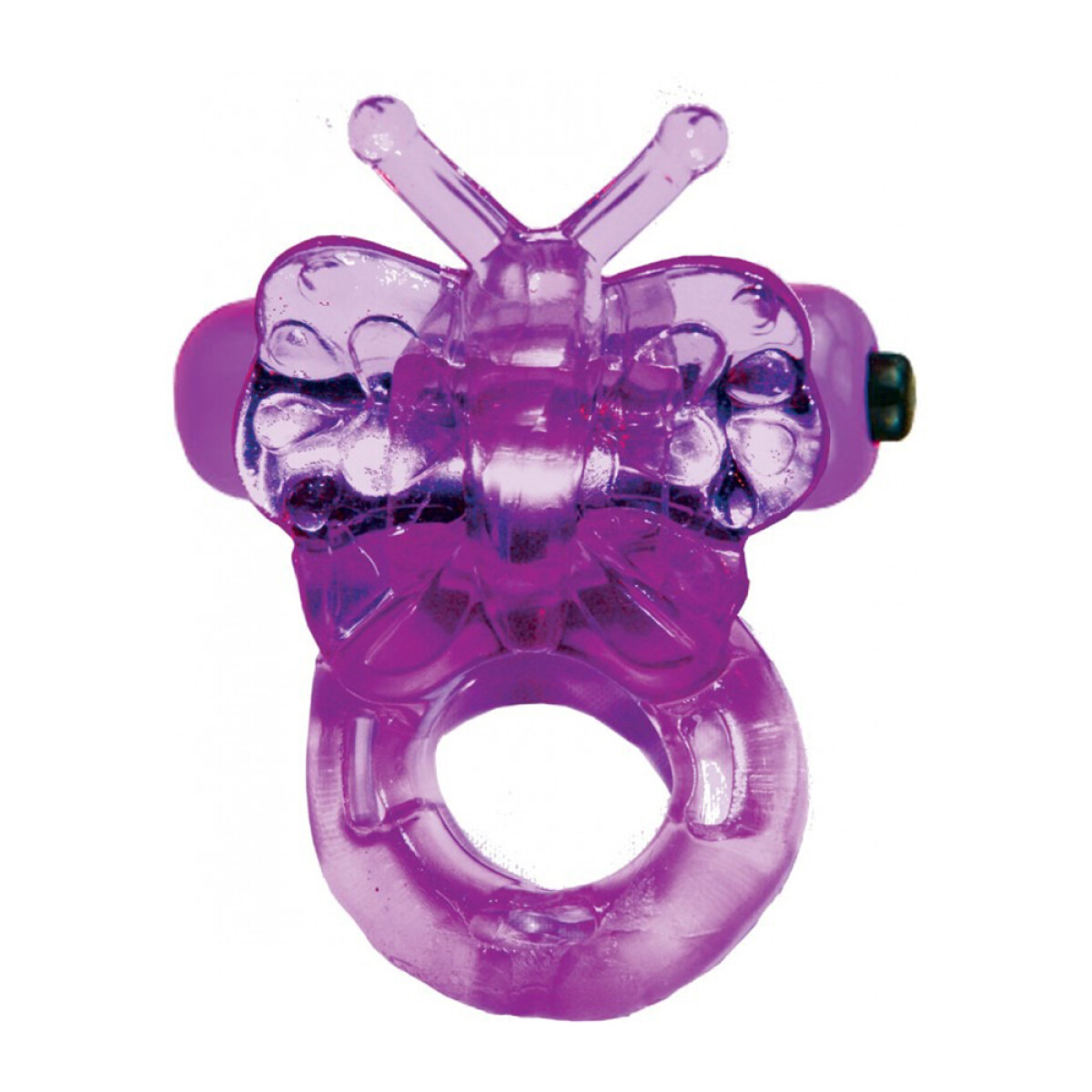 Anillo Vibrador Buzzy Butterfly Stretchable Ring - Violeta 
