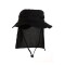 Sombrero de pescador con cubre nuca Protección UV 50+ FoxBoy Negro