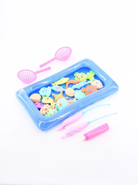 JUEGO PESCA INFLABLE AZUL