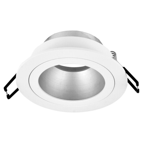 Aro de Embutir Redondo Antideslumbrante para Dicro Fijo Aluminio Blanco/Cromo Macroled Aro de Embutir Redondo Antideslumbrante para Dicro Fijo Aluminio Blanco/Cromo Macroled