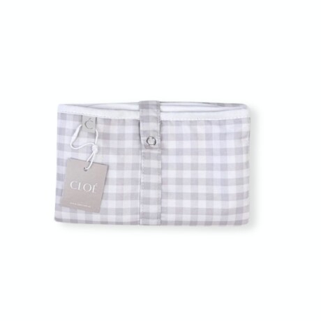 Cambiador Travel Mat Vichy gris