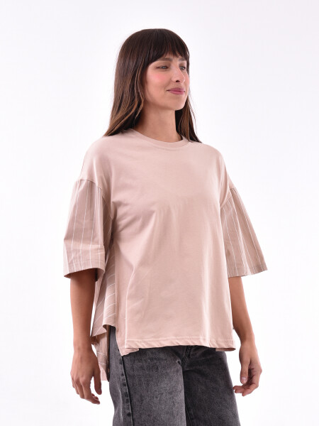 REMERA YADIRA TOSTADO