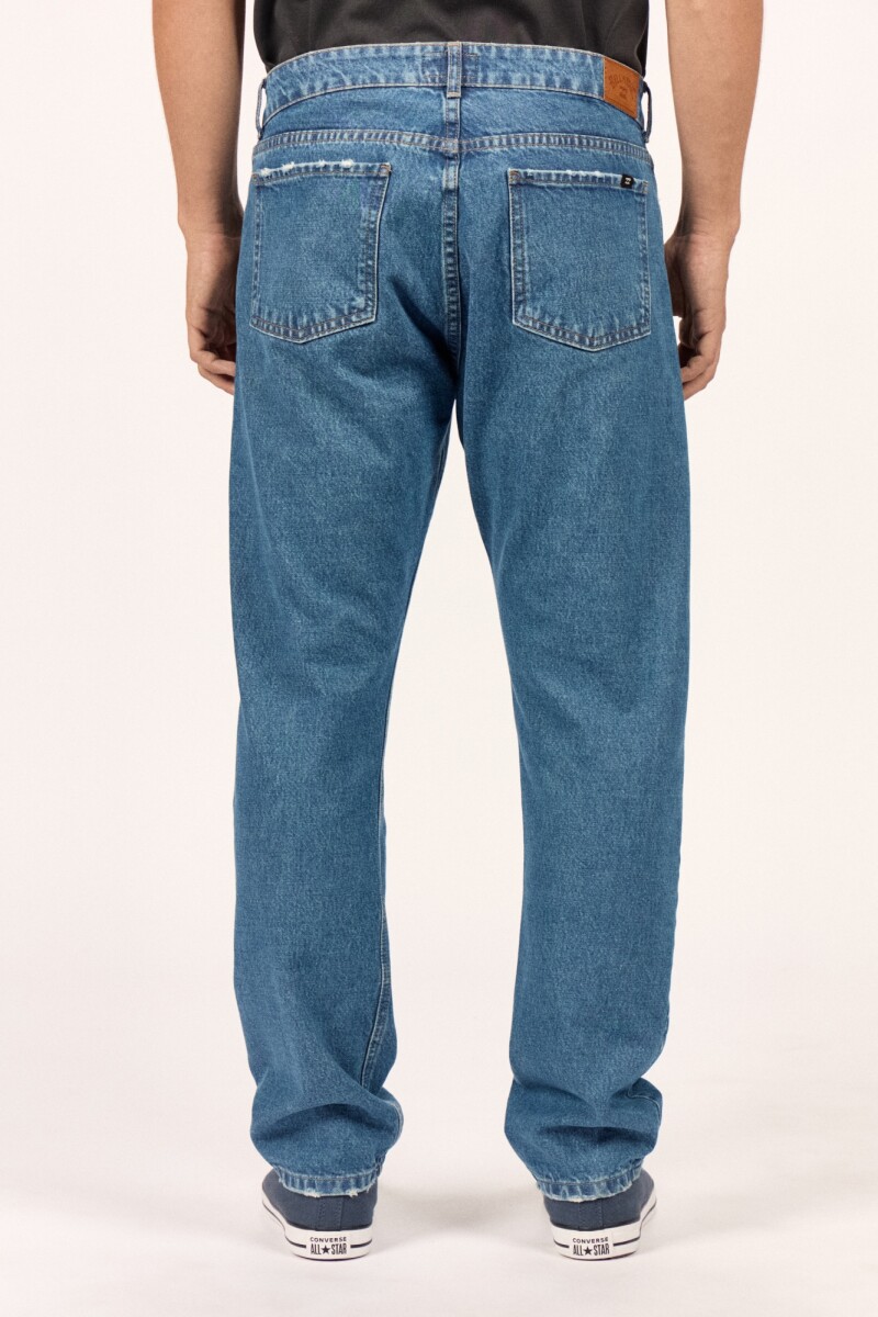 JEAN STRAIGHT OCEAN BLUE A-azul