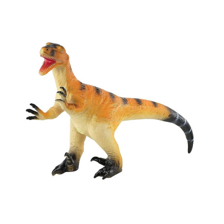 Velociraptor y Stegosaurus Grande De Goma Velociraptor y Stegosaurus Grande De Goma