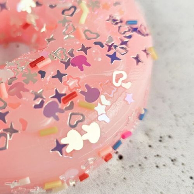 Squishy dona con brillantina Squishy Dona Con Brillantina