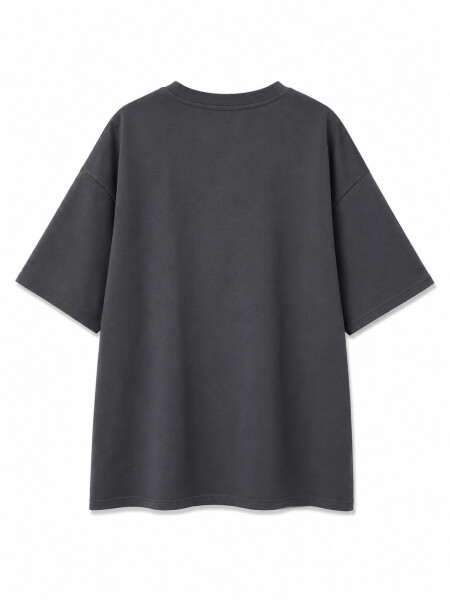 REMERA NEW DEN GRIS OSCURO