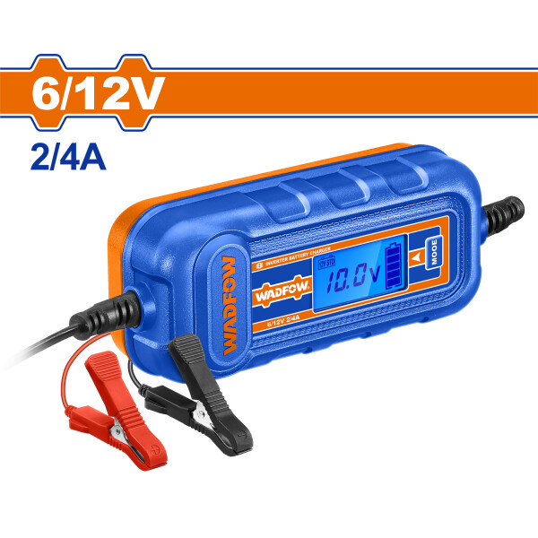 CARGADOR BATERIAS 6/12V 2A/4A WADFOW WBY15041 CARGADOR BATERIAS 6/12V 2A/4A WADFOW WBY15041