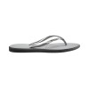 Sandalias Havaianas Slim Point FC Mujer Acero Gris