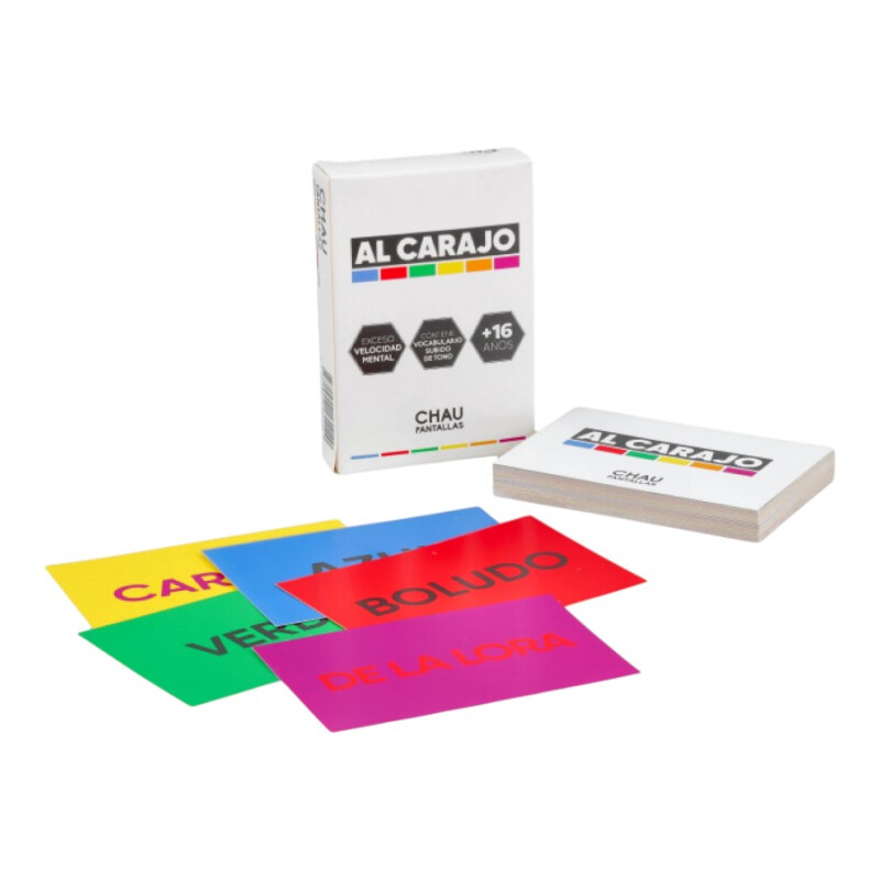 Al Carajo – Juego de Cartas Chau Pantallas Al Carajo – Juego de Cartas Chau Pantallas