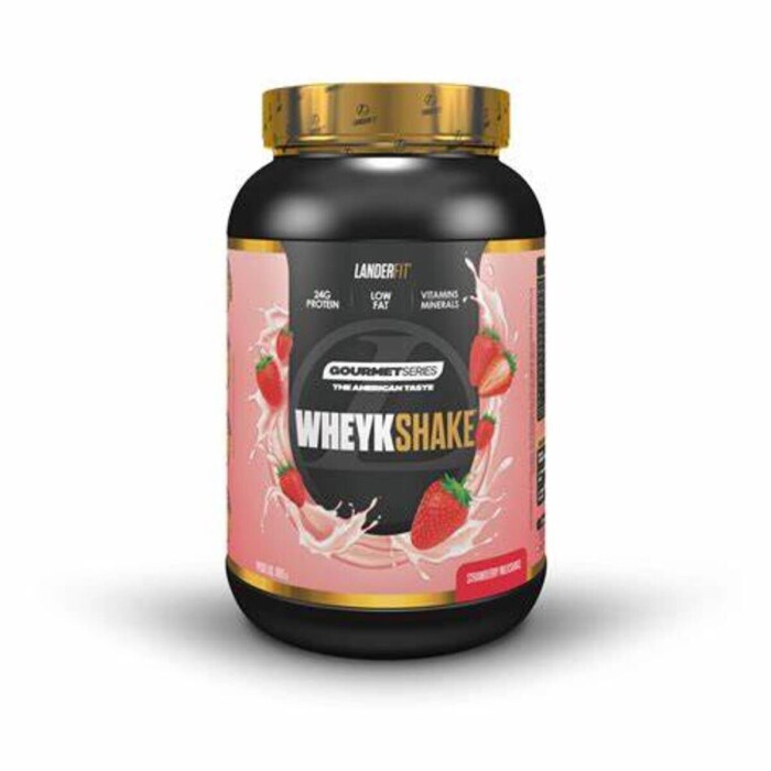 WHEYKSHAKE LANDERFIT STRAWBER. FRX 900 G única