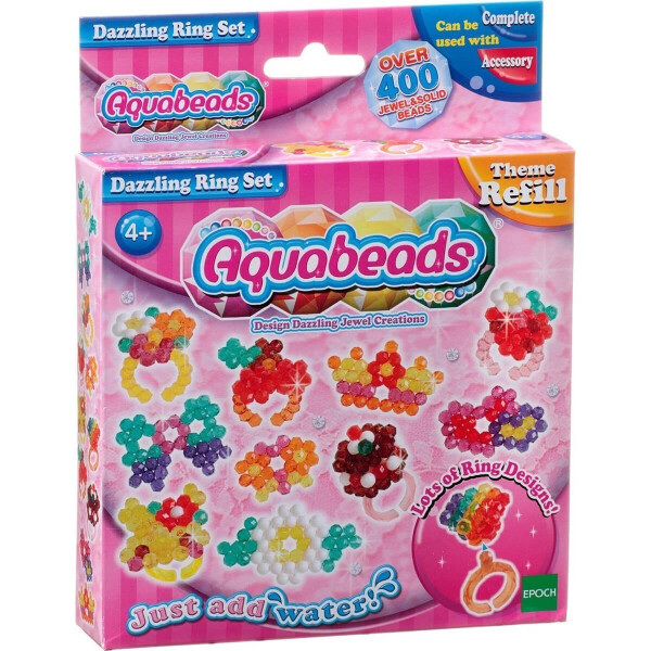 Aquabeads Dazzling Ring Set Juego Infantil Muñecas Aquabeads Dazzling Ring Set Juego Infantil Muñecas