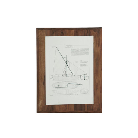 Cuadro Seil Bateau Boeuf