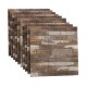 Set x10 Placa De Revestimiento simil piedra TABLA RUSTICA