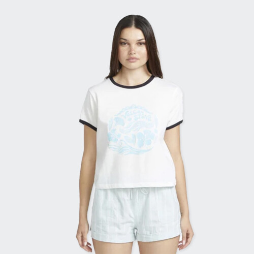 Remera Volcom Maybe Baby Blanco