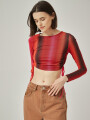 Tops Geris Estampado 1