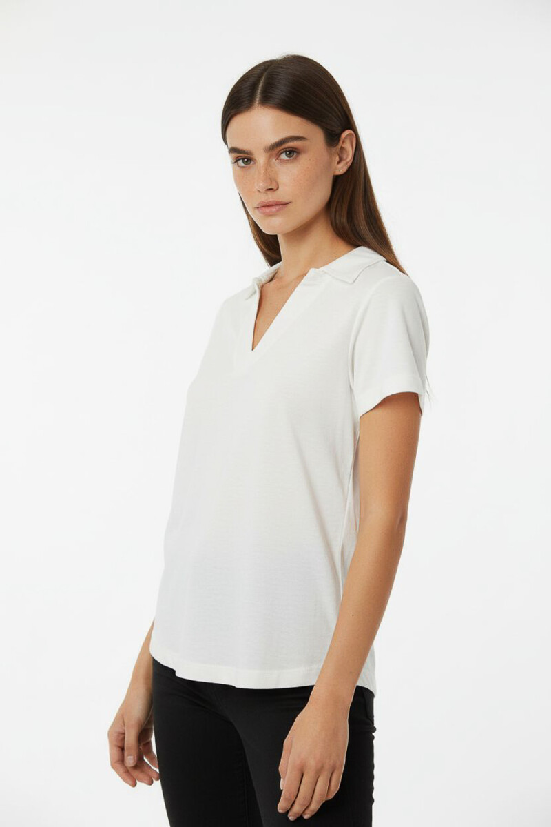 Remera Otiere - Marfil / Off White 