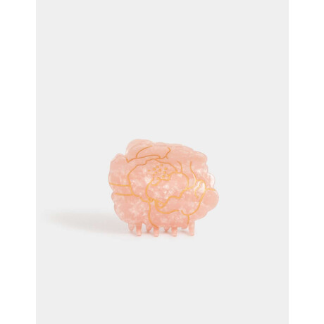 Broche Con flores Rosa Claro