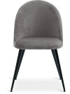 Silla de comedor KOKKEDAL terciopelo gris Silla de comedor KOKKEDAL terciopelo gris