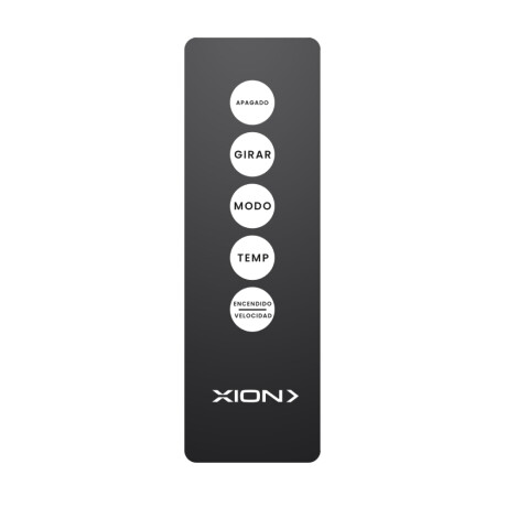 ventilador de pie luxe design con control COLOR UNICO