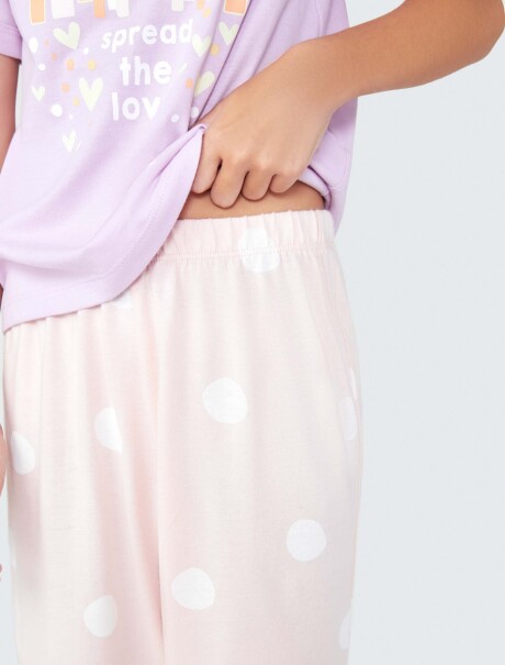 PIJAMA INFANTIL ESTAMPADO MULTICOLOR