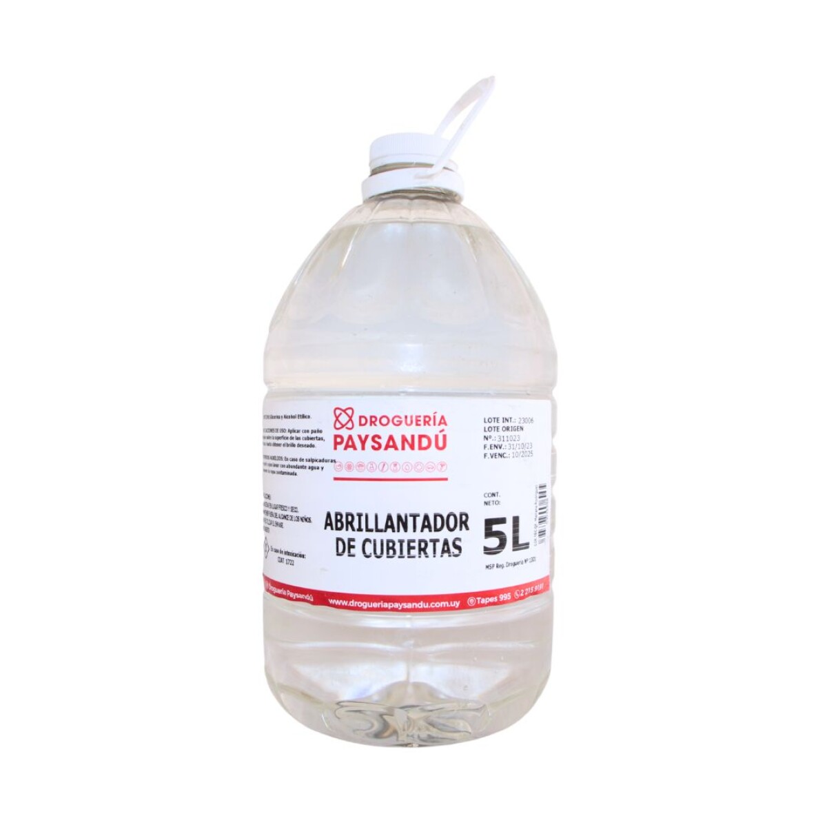 Abrillantador de Cubiertas - 5 L 