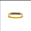 Anillo Sin Fin-Oro bajo-Piedra zirconia-AN8001 conpiedra