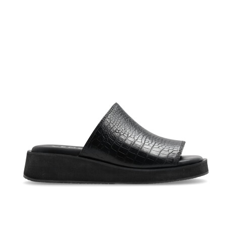 SANDALIAS VENET - CUERO REGGINA NEGRO