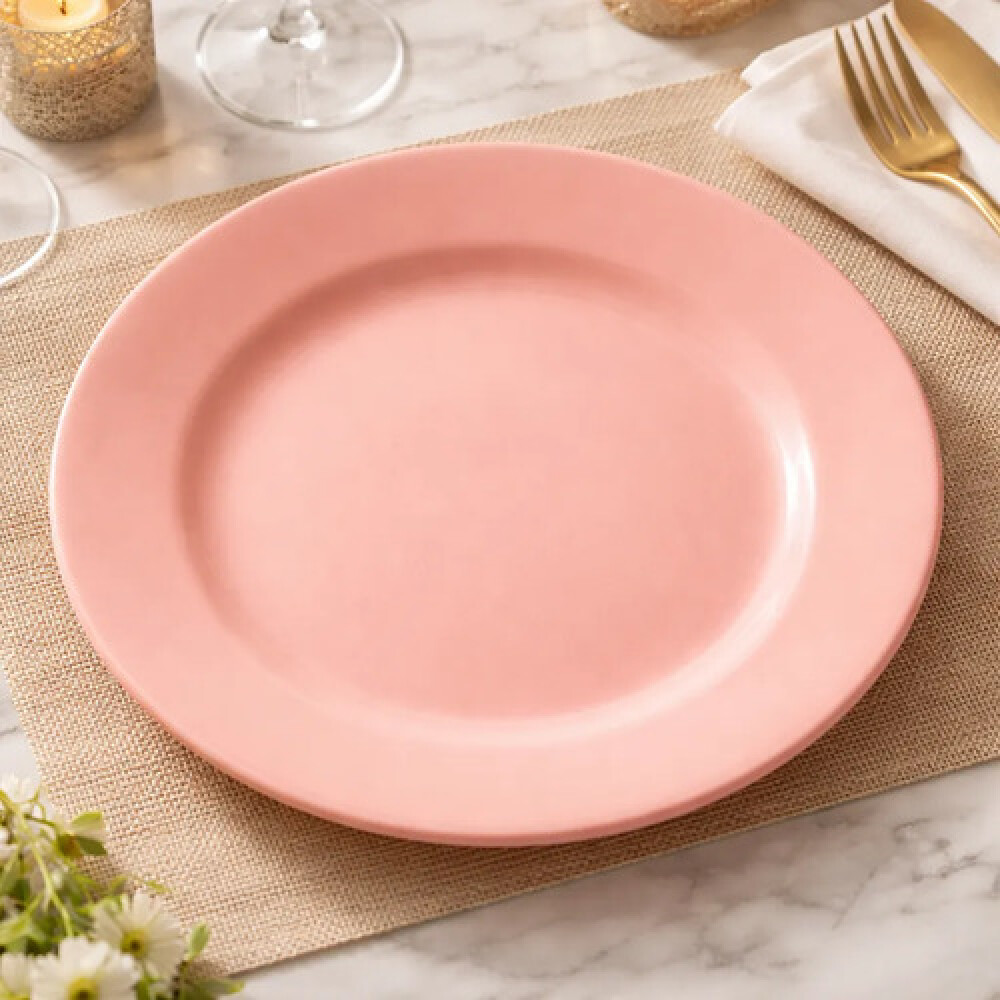 Plato llano Donna rosa de 24 cm OXFORD Plato llano Donna rosa de 24 cm OXFORD