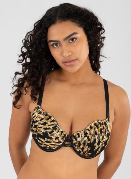 Soutien preformado copa c acanto Animal print