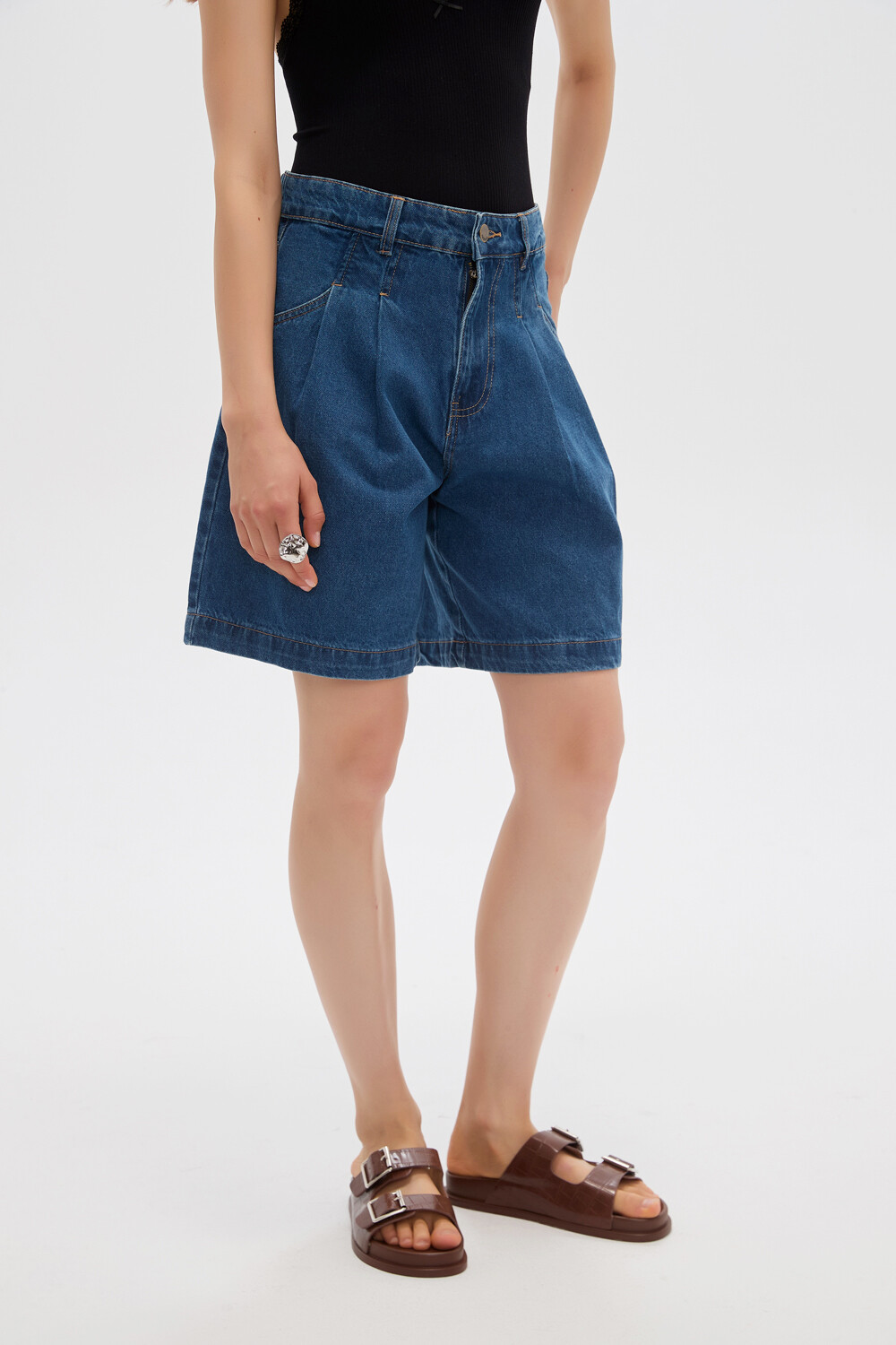 Short Caraie Azul Medio