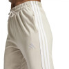 Pantalones Adidas W 3S SJ JOGGER de Mujer - JE1188 Beige-blanco