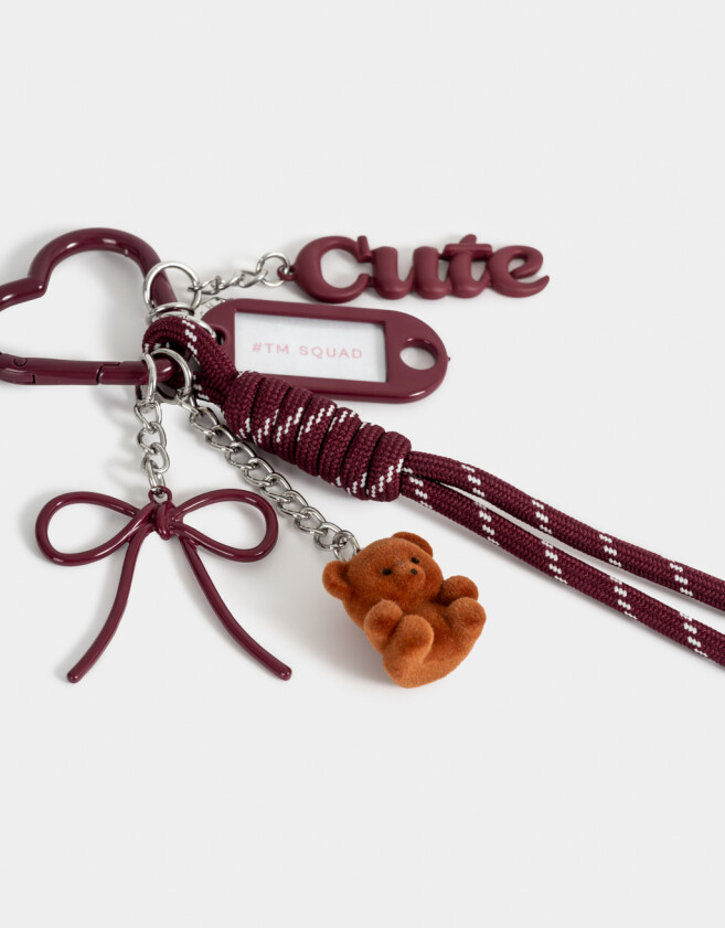 Llavero Peluche Marron Medio