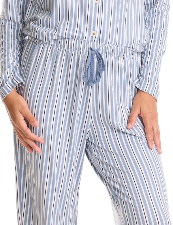 Pijama Con Pantalon MULTI/CELESTE