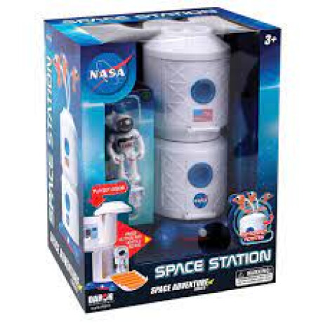Estación espacial con luces, sonidos y figurita Estación espacial con luces, sonidos y figurita