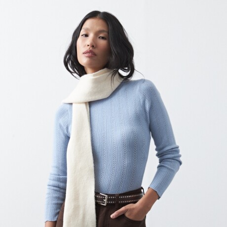 POLERA SELVA Celeste